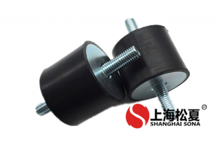 橡膠減震器安裝在泵上需要注意什么?